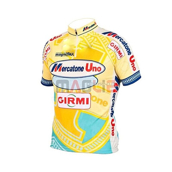 Maglia Mercatone Uno Manica Corta 2019 Giallo